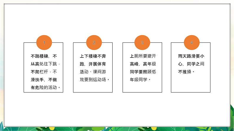 2024小学春节开学第一课-----校园安全学习  开心上学 安全回家 课件第4页