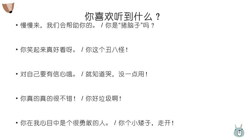 好好说话，与爱同行——中职人际交往主题班会-【中职专用】中职教育优质主题班会课件集锦04