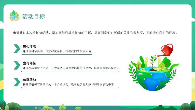 【3月植树节】与绿相伴，向美而行-2024年植树节小学活动策划（课件）05