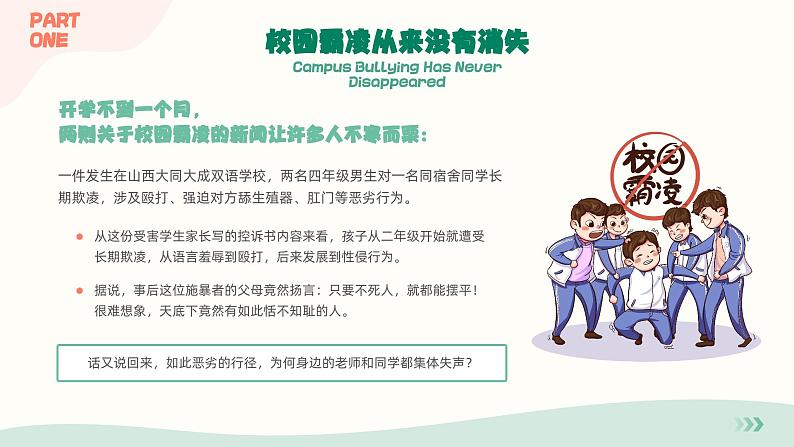 关注邯郸未成年人杀人埋尸案，警惕校园欺凌-2024年中职预防校园霸凌预防校园欺凌主题班会课件PPT08