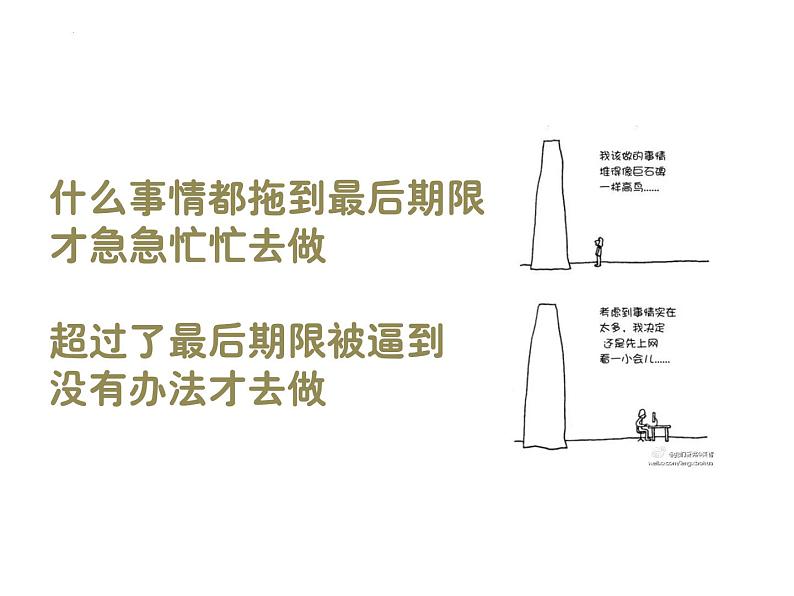 认识拖延症 课件06