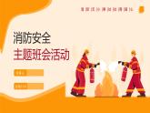 校园消防安全主题班会活动课件
