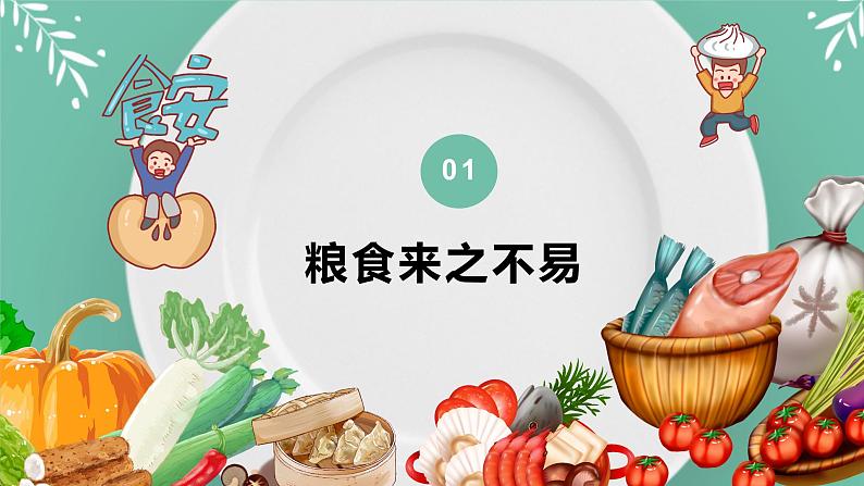 杜绝浪费——初中食品行为习惯主题班会-初中主题班会优质课件03