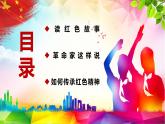 红色精神主题班会课件PPT