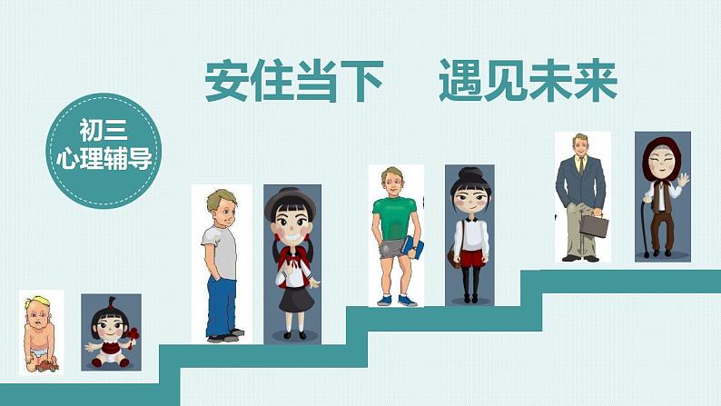 主题班会 中考考前辅导  初中《安住当下 遇见未来》课件第3页