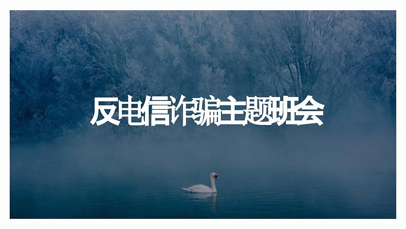 反电信诈骗主题班会PPT01