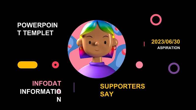 开学季自我介绍ppt模板03