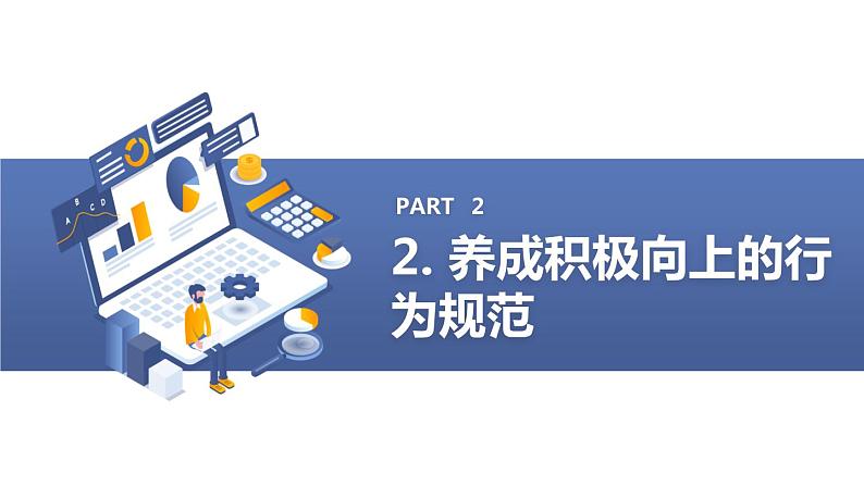 “行规你我知，习惯你我晓”九年级主题班会通用课件第8页