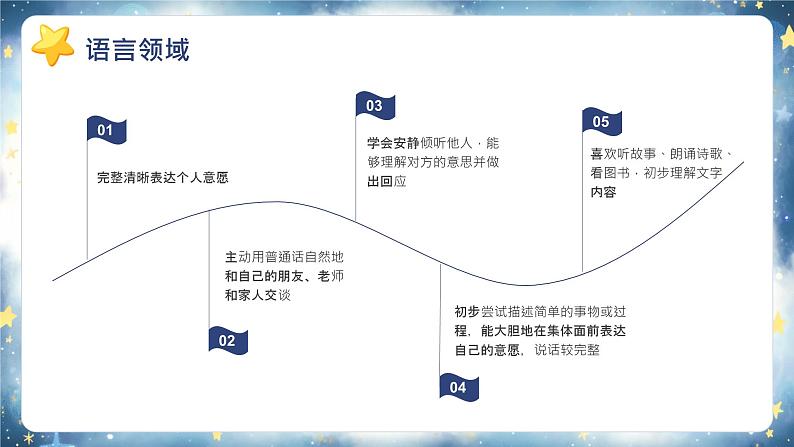 蓝色卡通幼儿园期末家长会PPT第6页