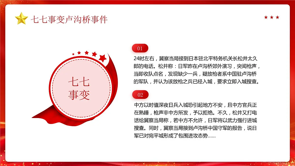 卢沟桥事变87周年 课件第8页