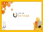 2023秋中小学 九月九重阳节习俗主题班会模板【课件】