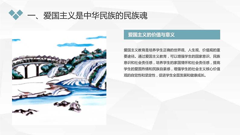 奔流不息民族魂 爱国主义教育高中主题班会通用课件第6页