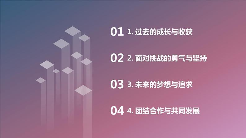 二十年以后我们再相会——回顾过去,展望未来高三主题班会通用课件02