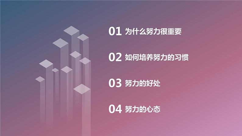 该努力的事，不推明天高一主题班会通用课件第2页