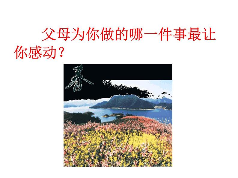 妇女节、母亲节主题班会 课件07