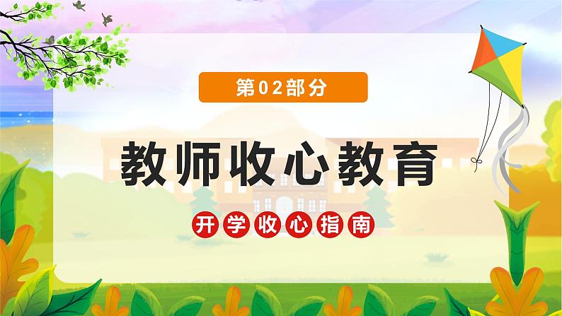 中小学生主题班会《开学第一天》【开学收心】演示课件㉕05