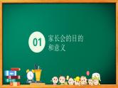 中小学生主题班会《开学第一天》【家长会】演示课件㉔