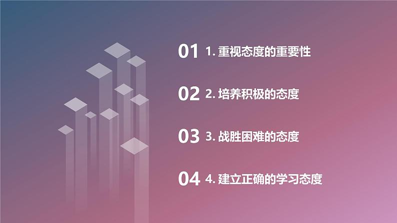 态度决定一切九年级主题班会通用课件第2页