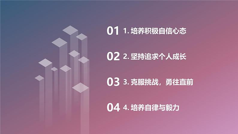 相信自己,不断超越九年级主题班会通用课件02