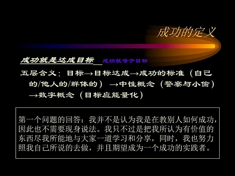 成功一定有方法——高中理想励志教育主题班会课件第3页