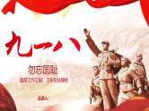 九一八勿忘国耻团部工作汇报总结ppt模板
