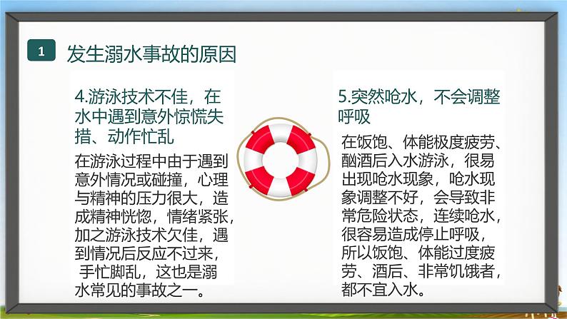 中小学主题班会队会活动《珍爱生命，预防溺水安全教育》教学课件公开课第6页