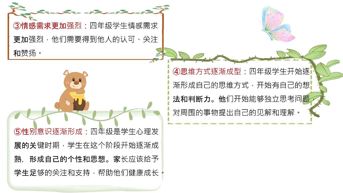 赴一场秋约，等一朵花开-四年级家长会【课件】第6页