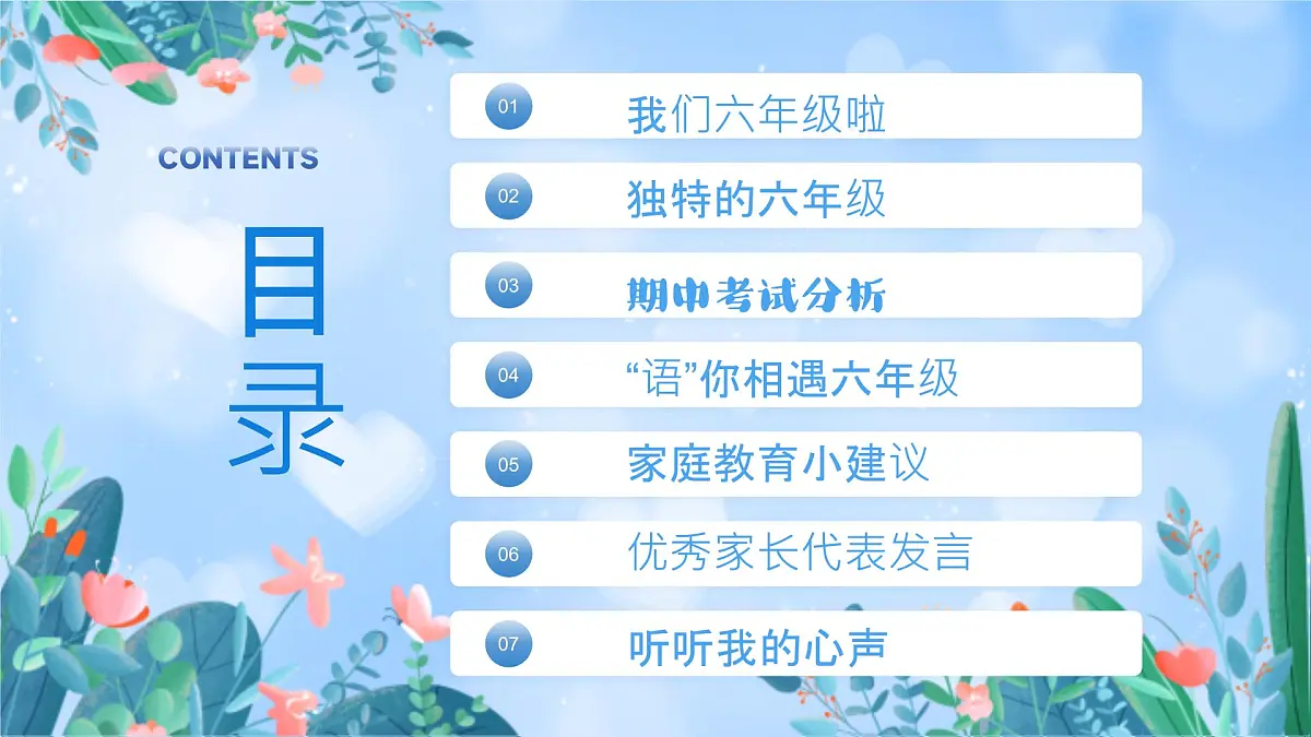 六年级《乘风破浪六年级》家长会【课件】第5页