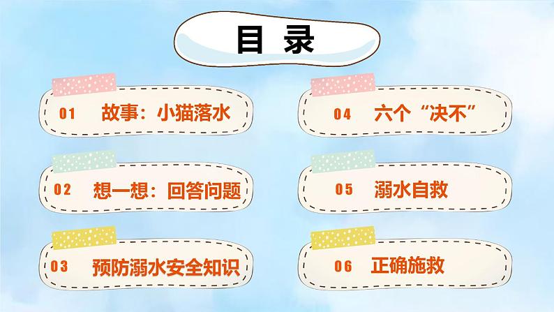 幼儿园安全教育-预防溺水-主题班会【课件】第3页