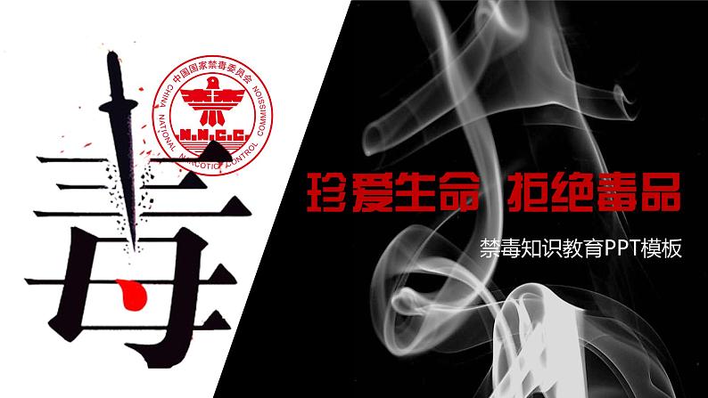 福建省厦门市思明区演武小学主题班会-珍爱生命 远离du品【课件】第1页