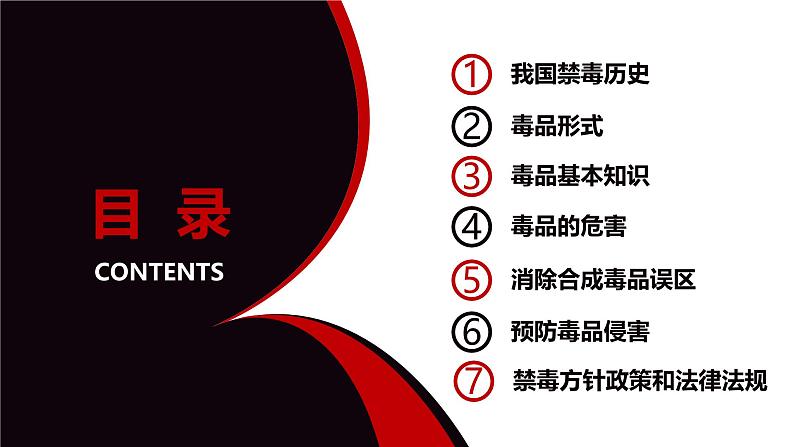 福建省厦门市思明区演武小学主题班会-珍爱生命 远离du品【课件】第2页