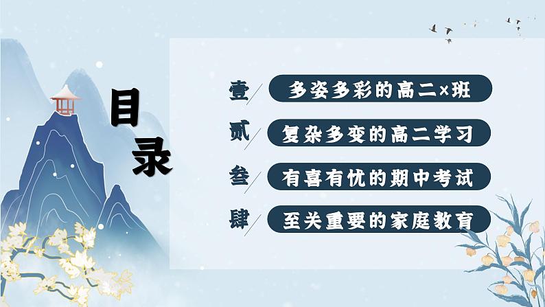 河南省郑州外国语高中-【高二】【上期中】【把握现在 蓄力高三】家长会【课件】第2页