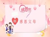 山東省淄博市張店區(qū)祥瑞園小學(xué)-主題班會-感恩節(jié)【課件】