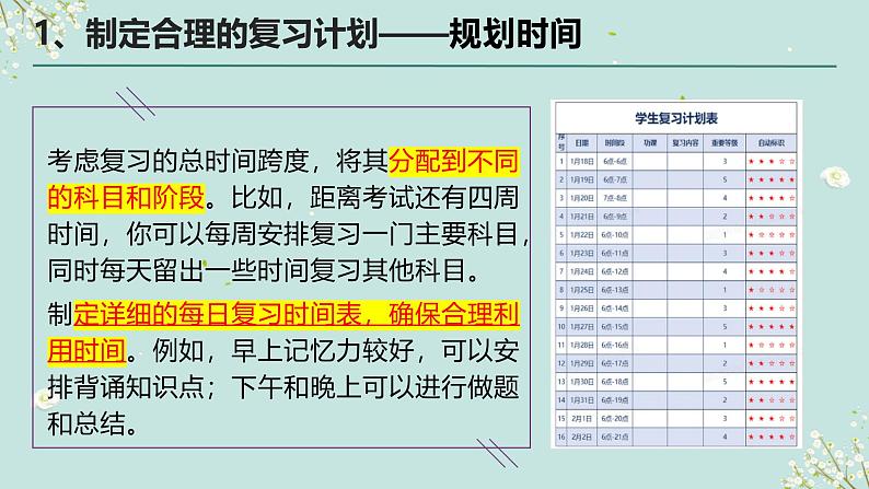 高中主题班会-期中考前动员-全力以赴，迎接挑战【课件】第8页