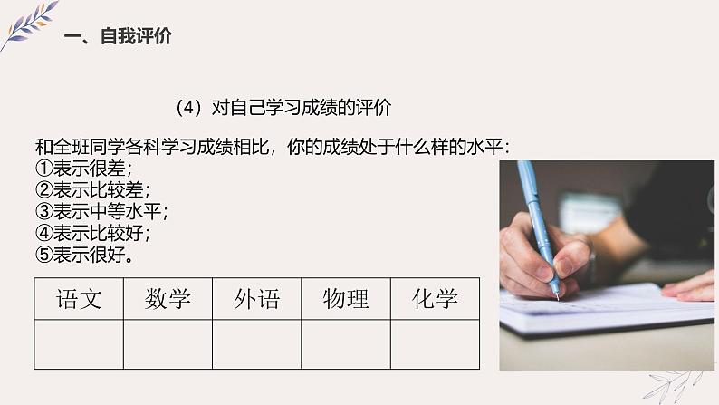 初中期中考试后主题班会-积极反思，合理归因：考后分析【课件】第7页