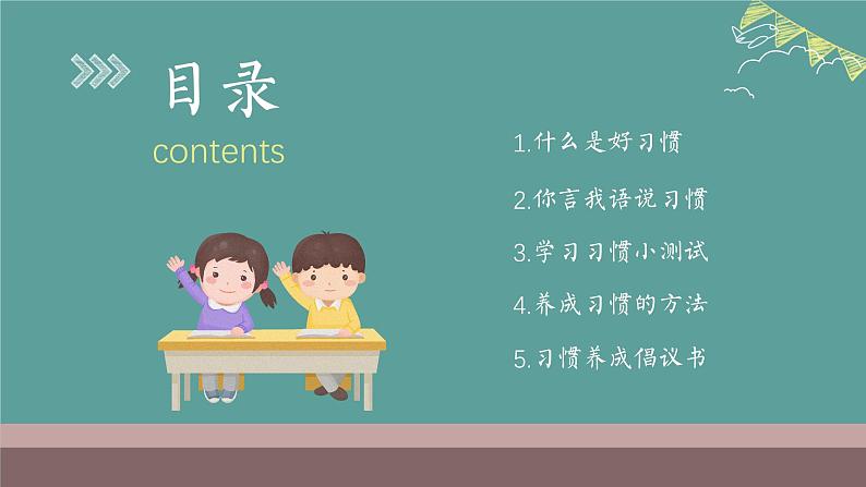 山西省运城市临猗县孙吉镇初级中学-第二周主题班会-培养好习惯，成就好人生【课件】第2页