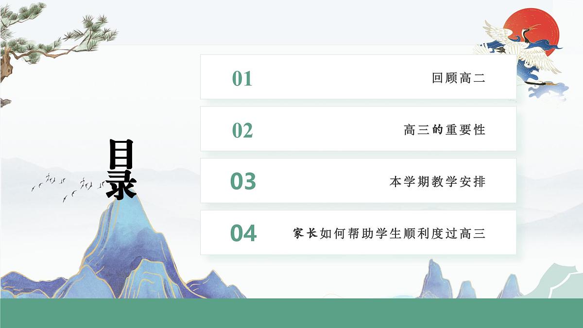 同心筑梦想 合力创未来 高三上学期开学家长会 课件第2页