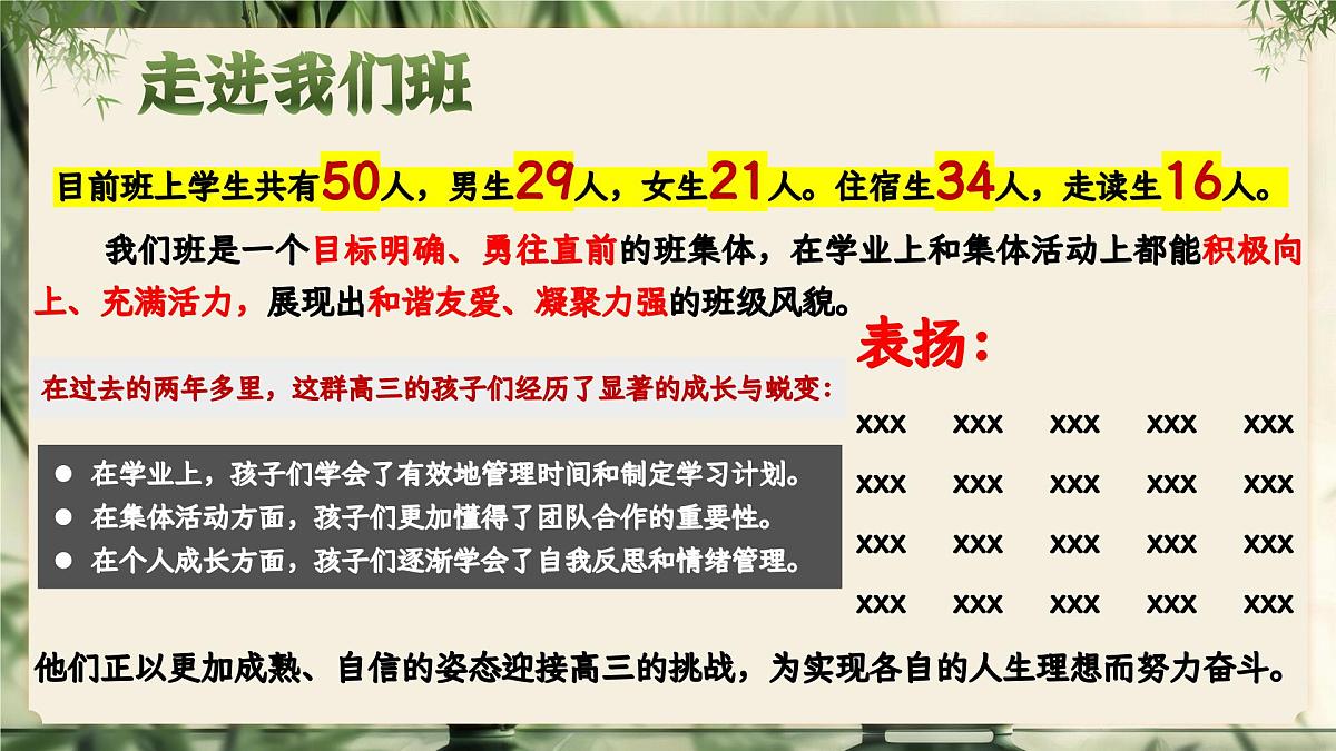 湖南省张家界市慈利县实验高中-收获在即，赢在心态-高三下开学家长会【课件】第4页