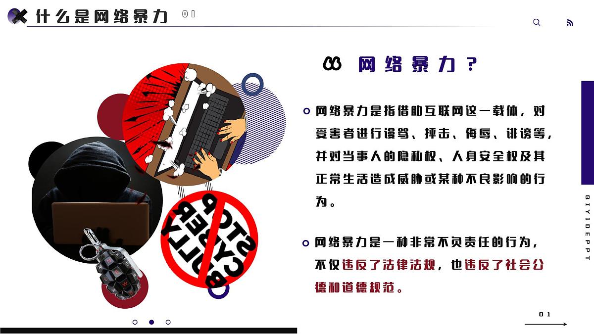 西安市临潼区徐杨乡初级中学-网暴主题班会【课件】第4页