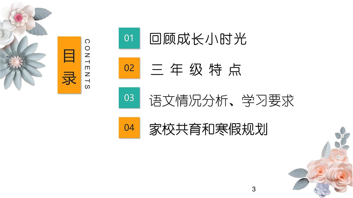 重庆市沙坪坝区树人小学-三年级家长会【课件】第3页