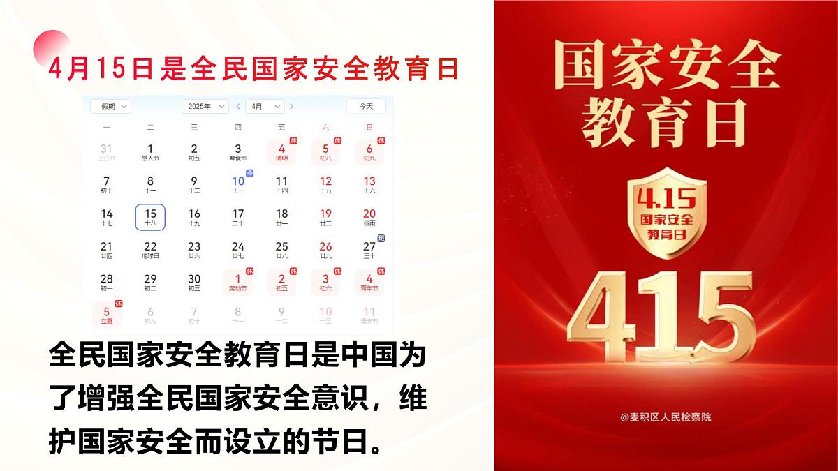 国家安全，人人有责—415全民国家安全教育日主题班会课件第6页