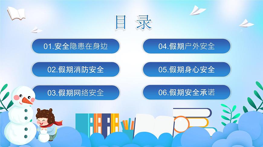 江苏省徐州市丰县梁寨镇初级中学-主题班会-寒假来临，安全先行【课件】第2页
