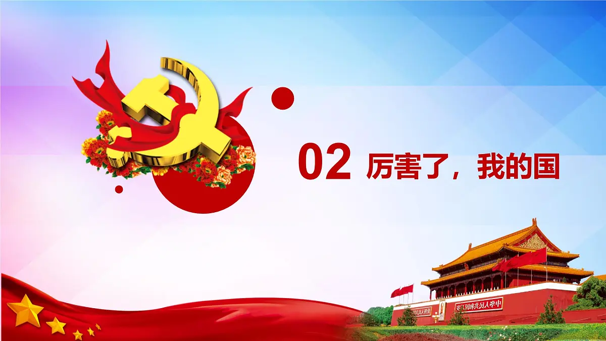 甘肃省金昌市永昌县朱王堡镇初级中学-主题班会-厉害了我的国【课件】第6页