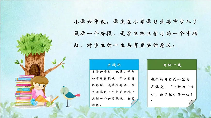 广州广州市天河区华阳小学-毕业在即，家校共话未来-六下期中家长会【课件】第2页