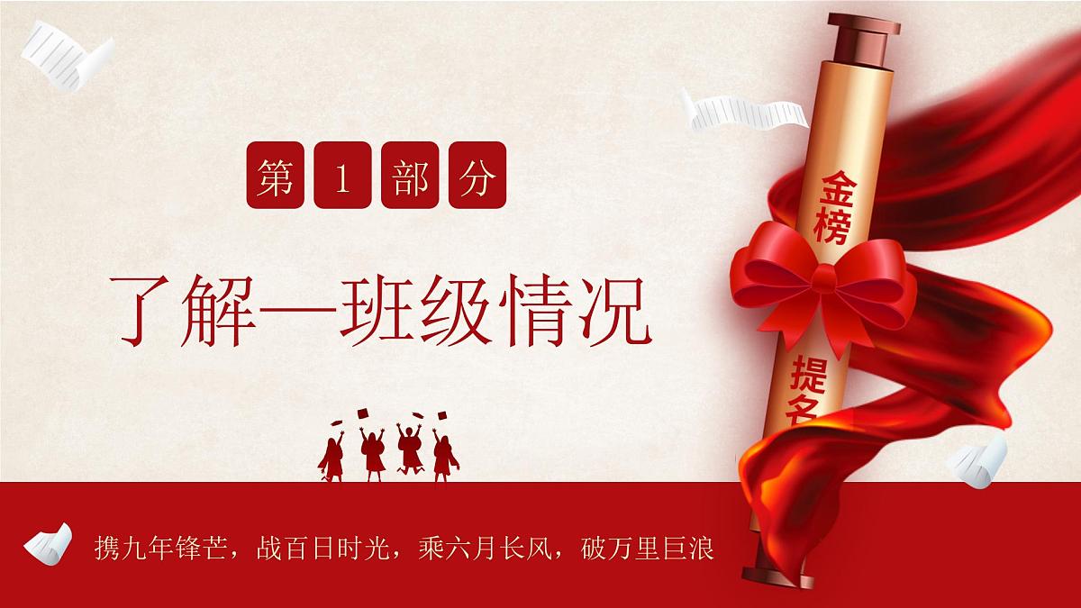 广西百色市田阳县初级中学-家校携手-初三下学期决胜中考家长会【课件】第3页