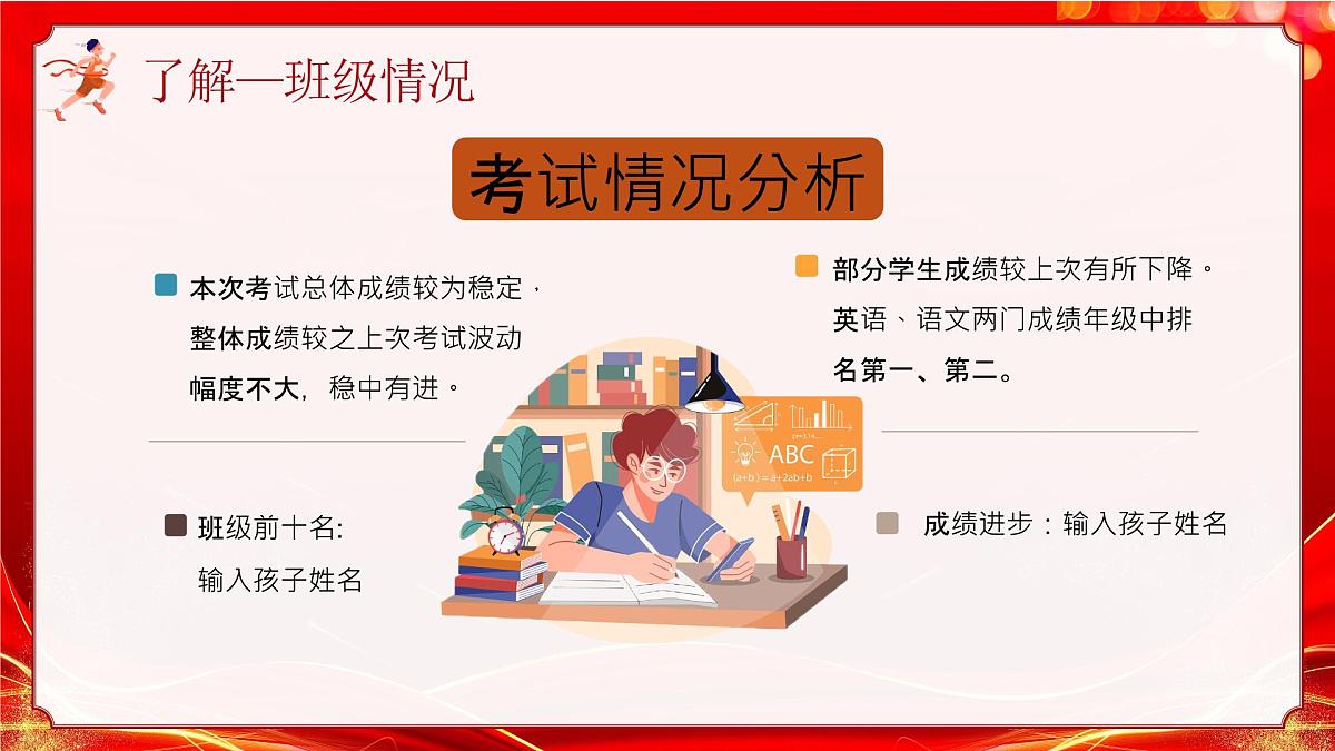 广西百色市田阳县初级中学-家校携手-初三下学期决胜中考家长会【课件】第5页