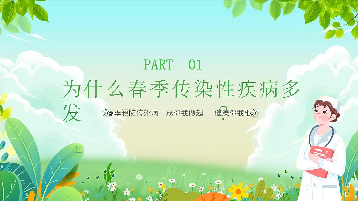沂水县杨庄镇初级中学-主题班会-春季传染病预防【课件】第3页