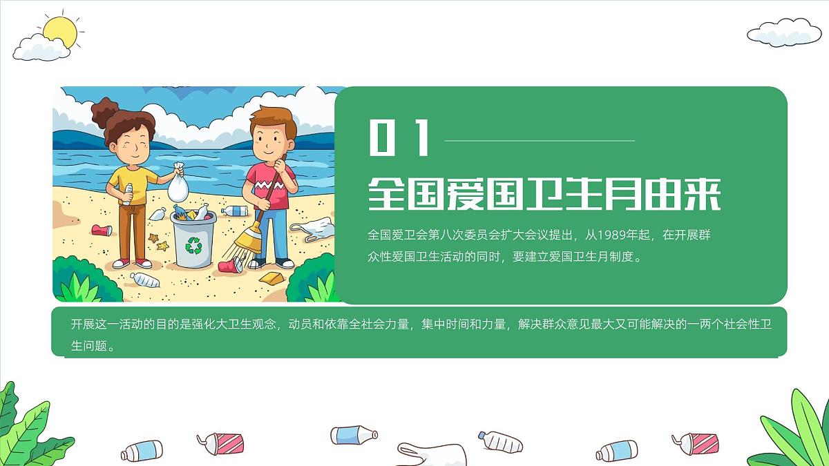 大连枫叶国际学校小学-主题班会-全国爱国卫生月教育宣传【课件】第3页