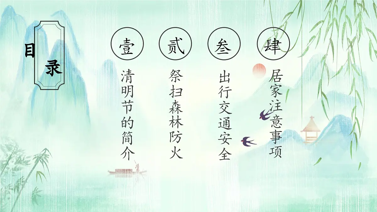 传承清明传统礼，筑牢假期安全堤——2025年清明节假期安全主题班会-2024-2025学年高中主题班会优质课件第3页