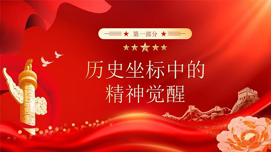 红色党政风百年五四精神与当代青年的使命传承课件第4页